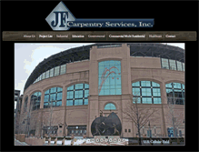 Tablet Screenshot of jfcarpentry.com